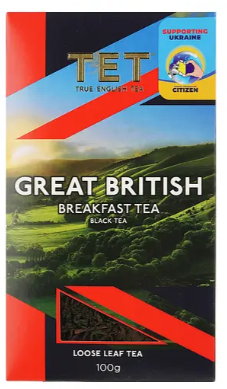 Чай чорний ТЕТ Британська імперія байховий листовий 100 г